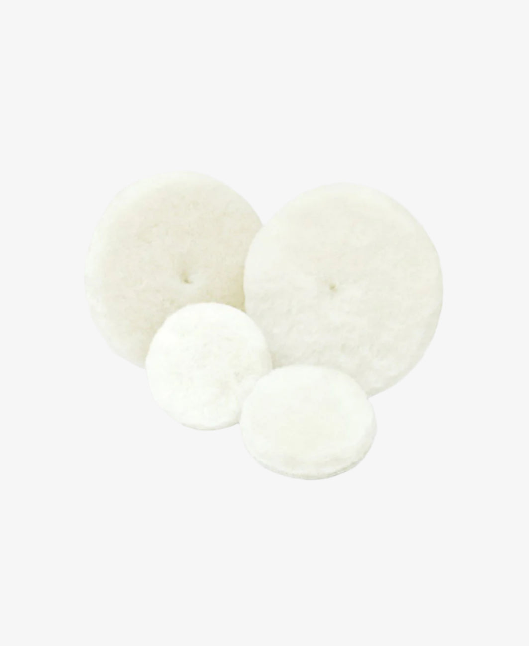 Disc polish cu blană naturală de miel